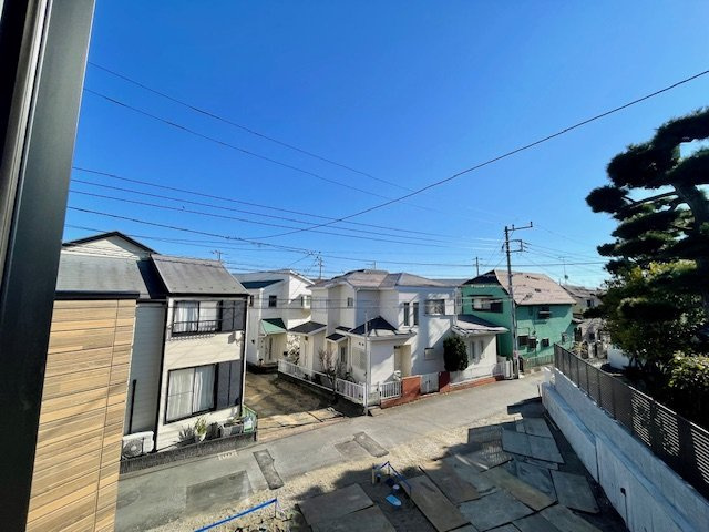 新築戸建　の前面道路含む現地写真|物件からの眺望