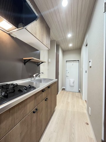 アルデバランＡ棟の玄関