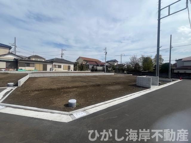 茅ヶ崎市香川　売地　全９区画の外観|3月28日撮影　現地外観