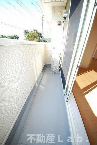 ラ　ベル　メゾン　Ｂのバルコニー
