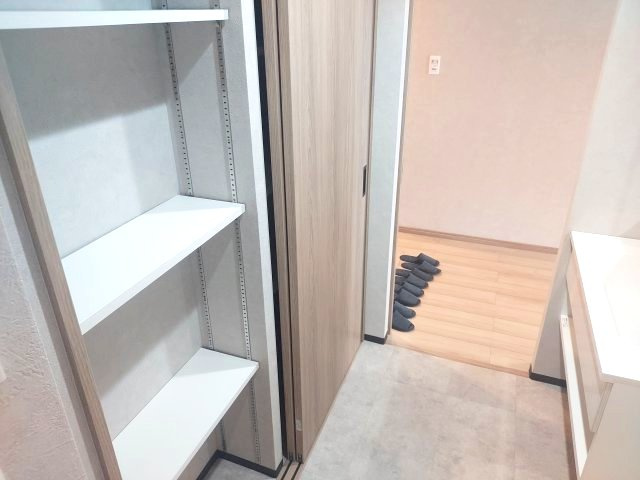 メルヘン宝塚の収納|洗面収納