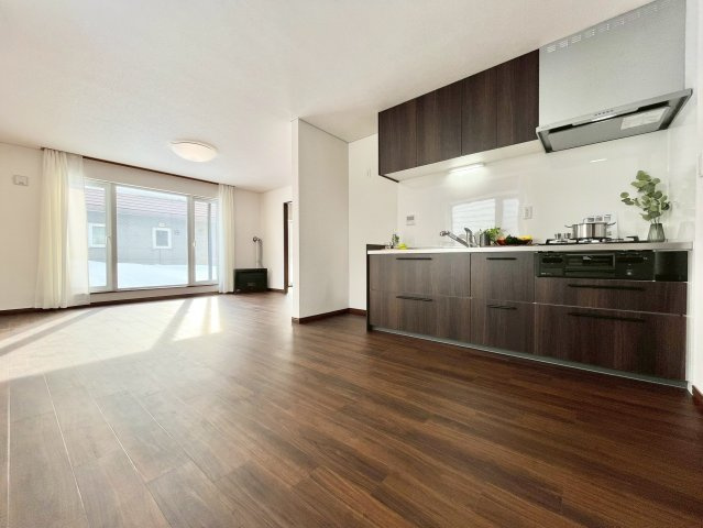 東苗穂14条1丁目の居間・リビング