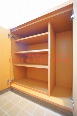 佐々木ビル【キャッシュバック対象】の収納|大きなものも収納できそうです