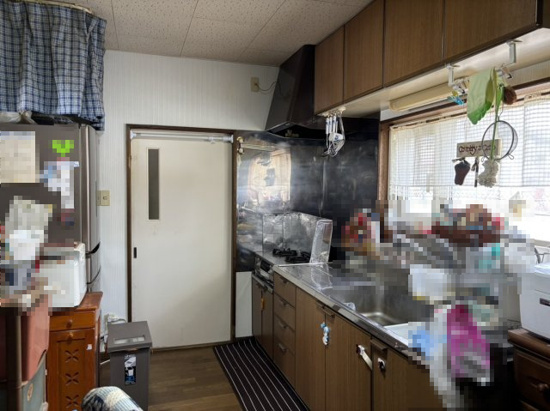 【キッチン】 | 北見市美山町東３丁目７０番地７３　地下１階付平屋建中古売家