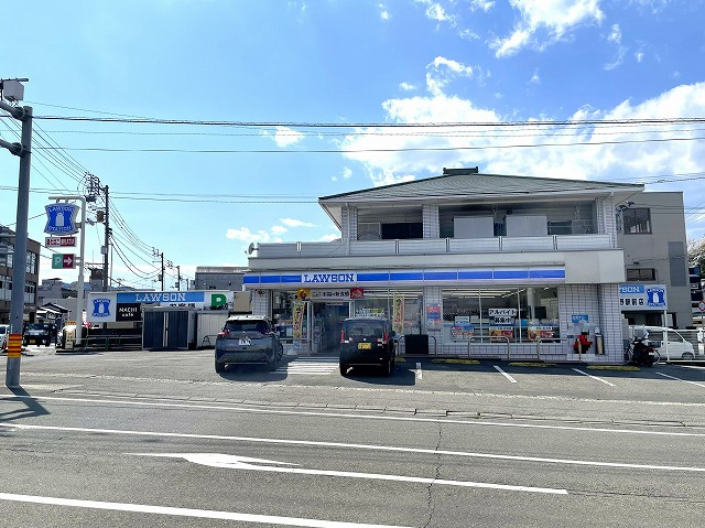 いの町　店舗付住宅　の周辺|ローソン伊野駅前店まで徒歩約３分です。