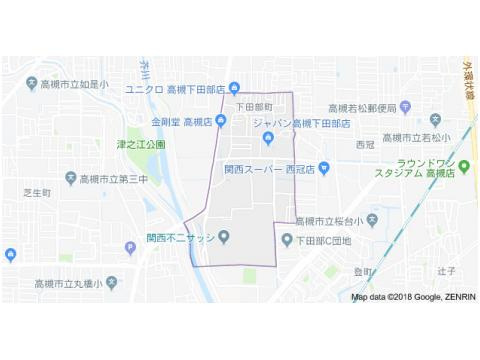 松村ハイツＤ棟の地図