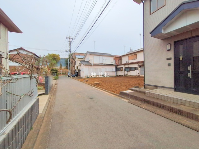川越市大字今福の新築一戸建の前面道路含む現地写真