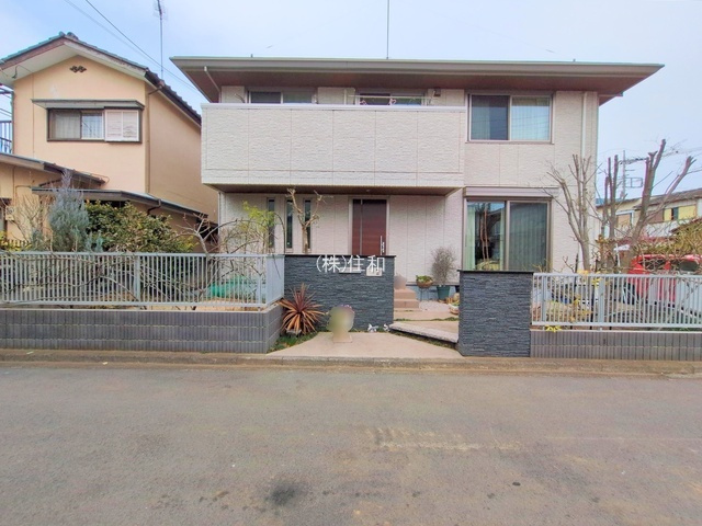 川越市大字今福の新築一戸建の前面道路含む現地写真