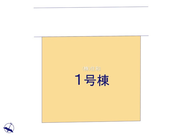 川越市大字今福の新築一戸建の区画図