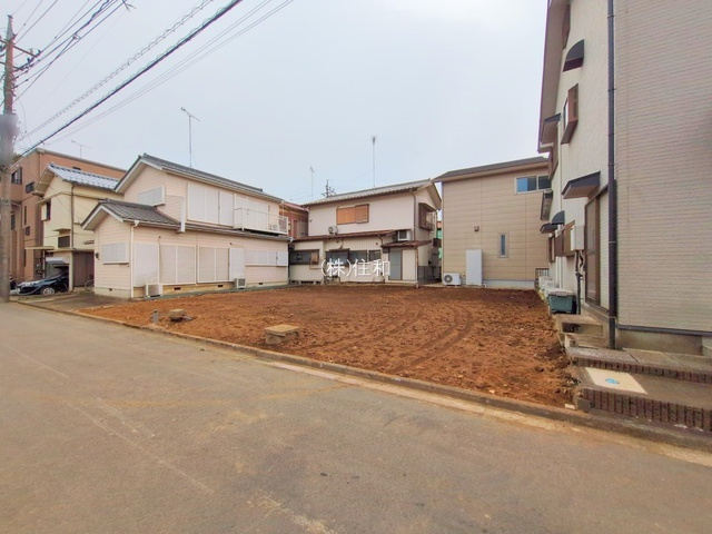 川越市大字今福の新築一戸建の前面道路含む現地写真