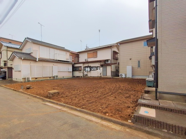 川越市大字今福の新築一戸建の前面道路含む現地写真