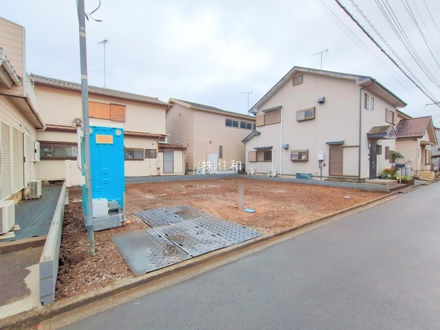 川越市大字今福の新築一戸建の前面道路含む現地写真