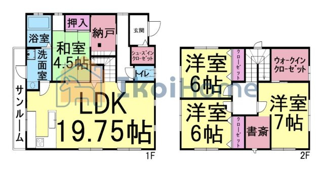 神戸市西区秋葉台1丁目　中古戸建の間取り|●年中無休●広々LDK20帖は大変魅力的。注文住宅のようなワンランク上のおしゃれな設備です。			

