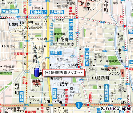 ヤマカ・カラコレス２の地図