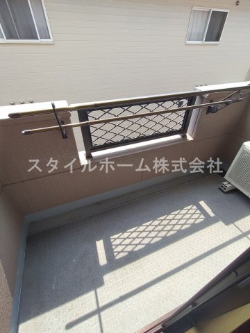 ユトリロ柱九番町２のバルコニー