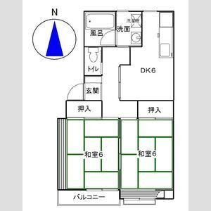 サンシャルムの間取り