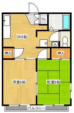 シティコーポの間取り