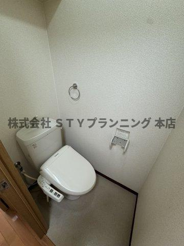 仲介手数料０円！グレイス今池のトイレ