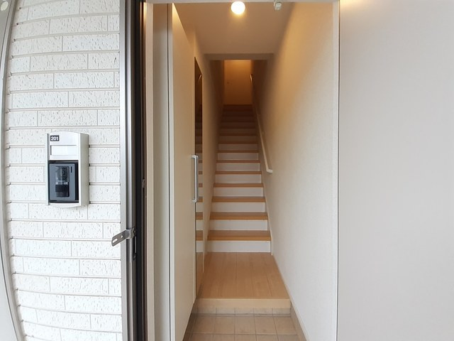 シュトラーセ千歳の玄関|玄関