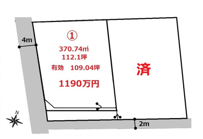  | 前橋市青梨子町売地　①