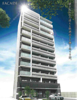 ジアコスモ大阪イーストゲートの外観パース