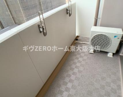 ジアコスモ大阪イーストゲートのバルコニー