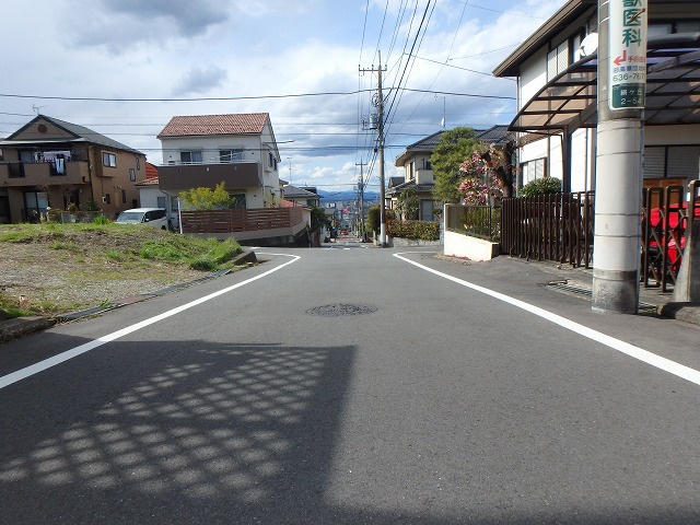 【前面道路含む現地写真】 | 北野駅　絹ヶ丘　２区画