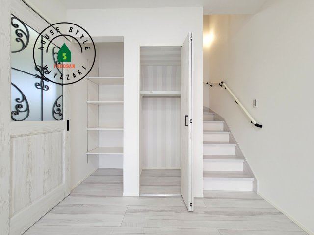 パティオニュータウン月見ヶ丘（13号棟）の収納|収納には困りません。