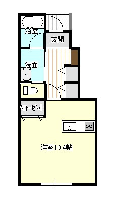 プロムナード水沢駅前の間取り