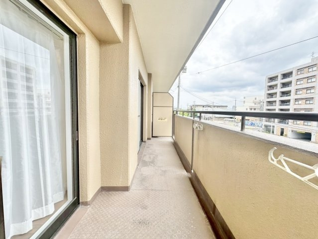 桂グリーンマンション　3階のバルコニー