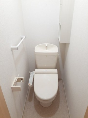 【トイレ】 | プランドール | ゆったりとした空間のトイレです