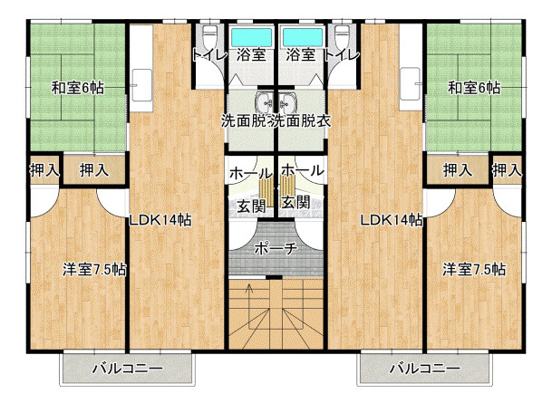 【間取り】 | ハミングパセオ