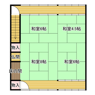 【間取り】 | １階間取り