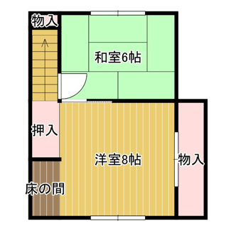 【間取り】 | ２階間取り