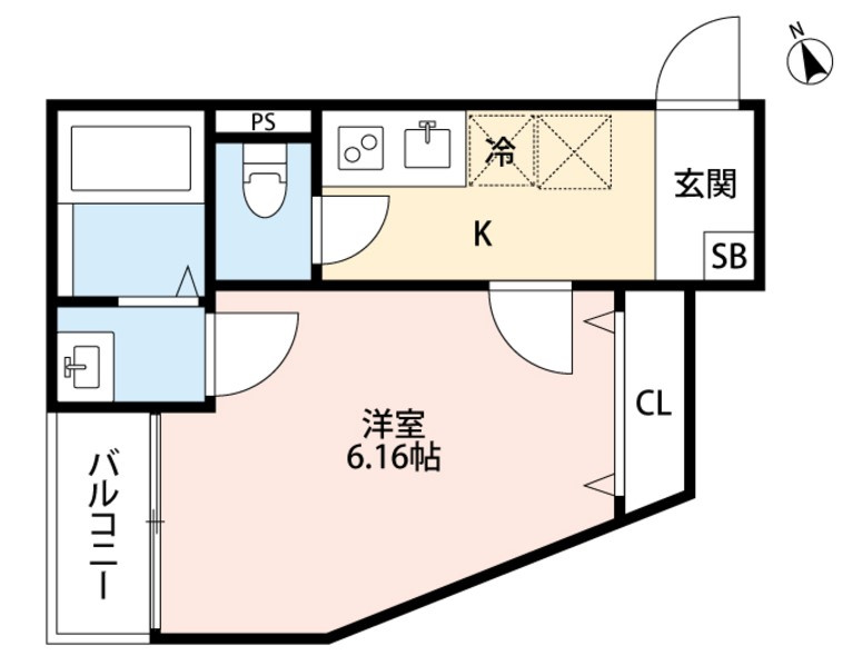 仲介手数料（賃料の1.10ヵ月）の50％OFF対象物件！の間取り