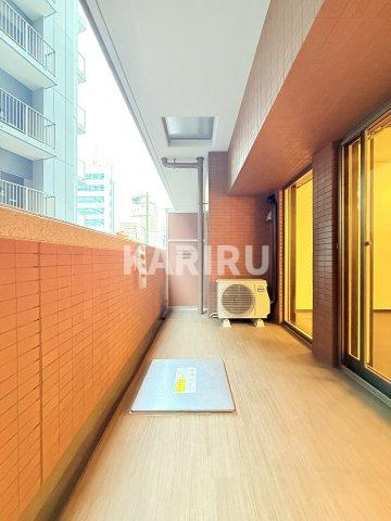 プレジオ梅田のバルコニー