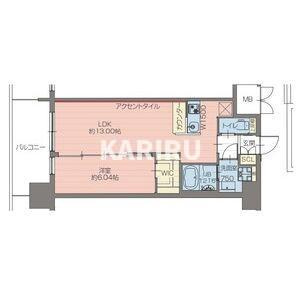 プレジオ梅田の間取り