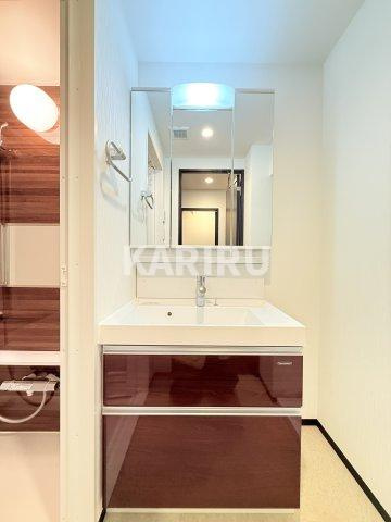 プレジオ梅田の洗面所