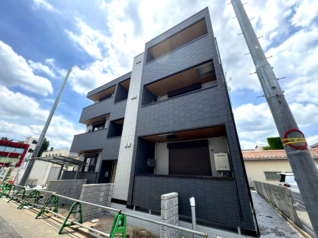 D-estの外観パース|★新築★駅近★都市ガス★温水洗浄便座★エアコン★カードキー★