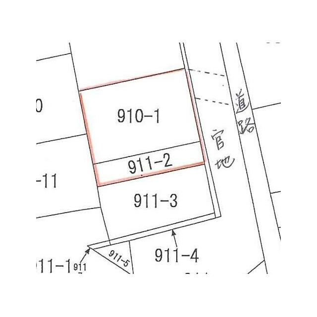 売土地　沼津市下香貫前角