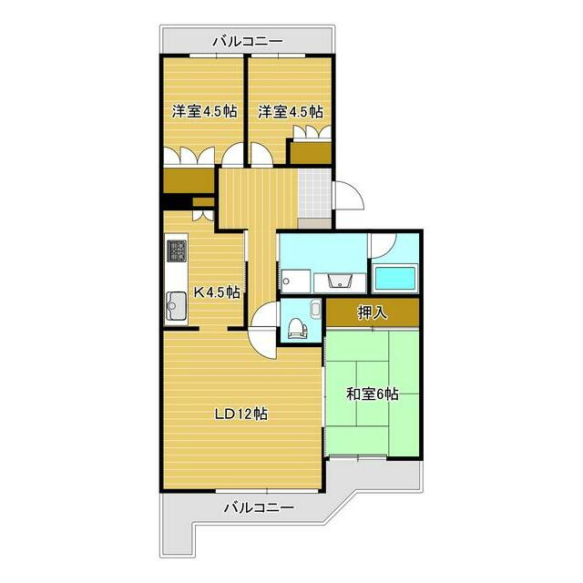 【間取り】の画像