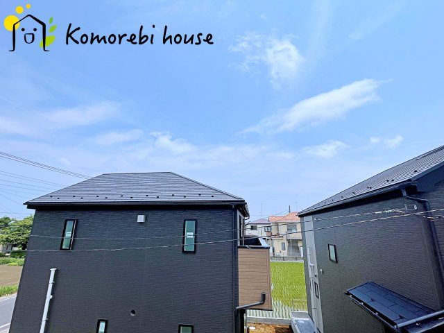 北本市西高尾　第1期　中古一戸建て　リナージュ　09の展望|住宅街ならではの落ち着いた雰囲気と、しっかり確保された明るさが魅力の眺望です。