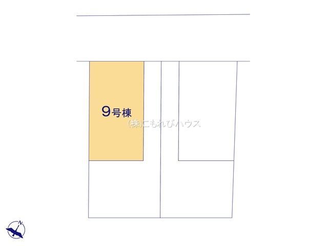 北本市西高尾　第1期　新築一戸建て　リナージュ　09の区画図|９号棟