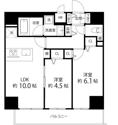荒川区荒川６丁目の賃貸マンション