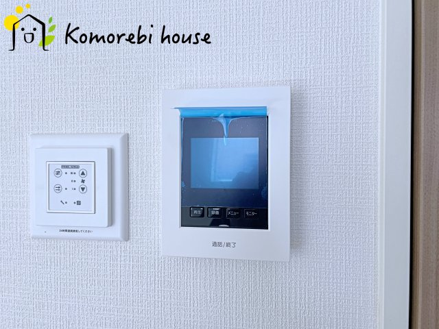 北本市西高尾　第1期　新築一戸建て　リナージュ　11の防犯設備|来客時も画面で確認できる安心のTVモニターフォン。録画機能も付いているの安心。忙しい毎日をしっかりサポートします。