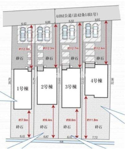 グラファーレ4268河北町谷地第2の地図