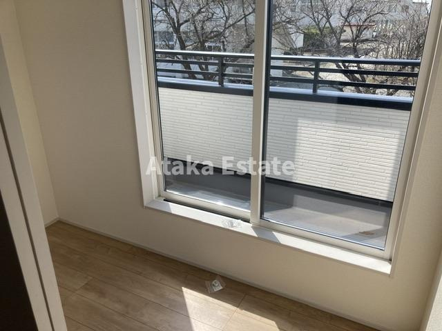 グラファーレ4268河北町谷地第2のバルコニー