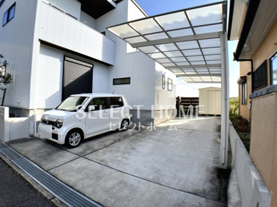 【駐車場】 | 真伝町清水谷戸建 | 車をお持ちの方に嬉しい駐車場付きの物件です