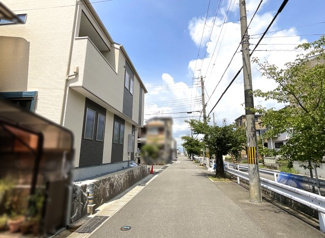 【前面道路含む現地写真】 | 【前道北東側】