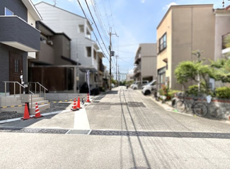 【前面道路含む現地写真】 | 【前道北西側】